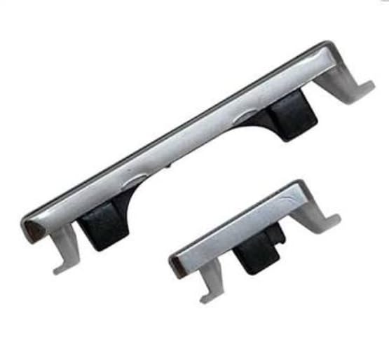 Image of Outer Power Volume Buttons for Motorola One Action Silver