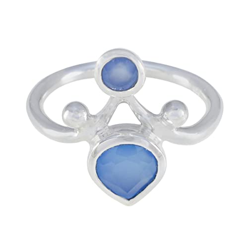 Bague multi-formes en argent sterling 925 et bagues en pierres précieuses