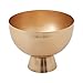 Golden Love Metal Compote for Plant and Flowers | Metal Compote Decor for Home or Office l Indoor and Outdoor Vasefor Any Event Decoration (8