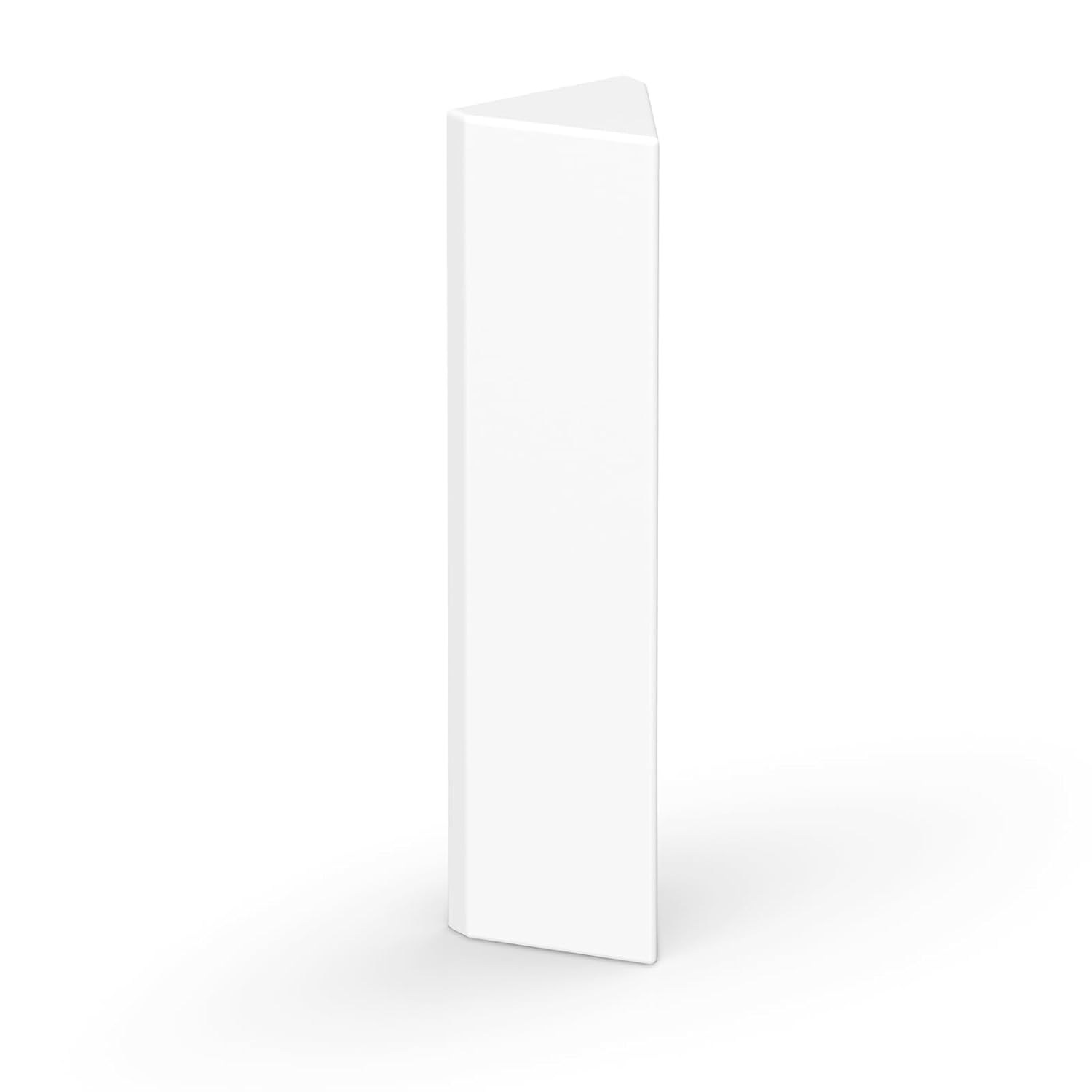 stonylab Triangular Magnetic Stir Bars, 2-Pack 35 mm PTFE-Coated White Stir Mixer for Laboratory Stirrers