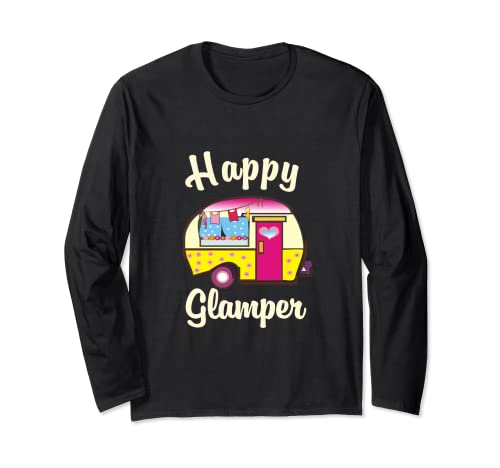 Happy Glamper Camper RV Ropa para acampar y senderismo Manga Larga