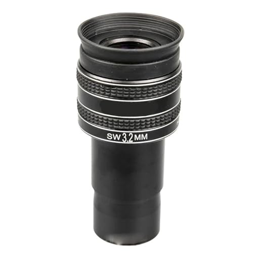 Ocular para telescopio astronómico de 1,25 pulgadas y campo visual de 58 grados