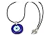 Collana Con Ciondolo Per Collana Da Uomo E Da Donna Evil Eye Accessori Per Torte In Vetro Corda Di Cera Collana Semplice In Acciaio Inossidabile