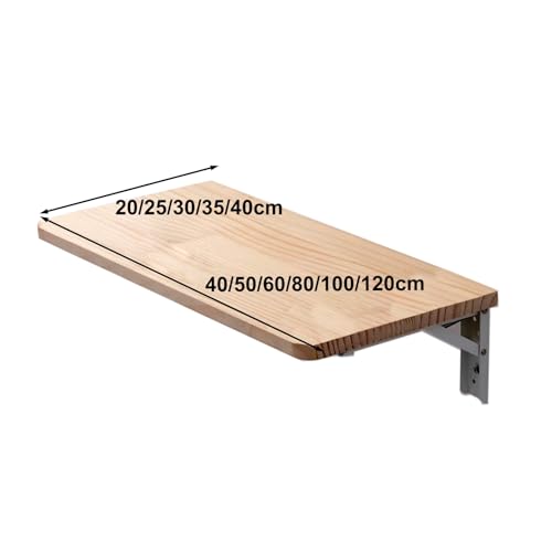 Table pliante robuste en bois épais et facile à installer - 8