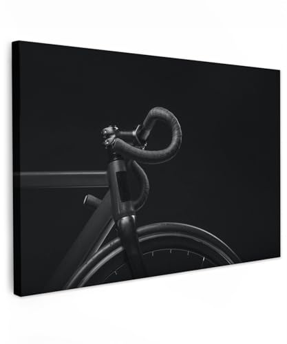 Tableau de cuisine vélo vintage déco murale salon noir et blanc