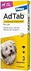AdTab Compresse Masticabili per cani da 2,5-5,5 Kg - 3 compresse