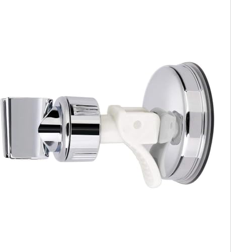 Support de pommeau douche réglable universel sans perçage avec ventouse d'aspiration puissante