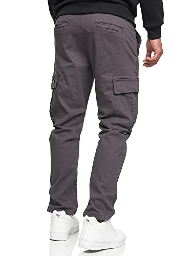 Indicode Herren Walsh Cargohose aus Baumwolle mit 6 Taschen | Freizeithose für Männer – Bild 4