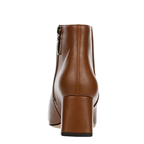 Michael By Michael Shannon Hope - Women's Faux Leather Zip-up Dress Ankle Boot4