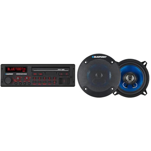 Blaupunkt Bremen SQR 46 DAB & Auto-Lautsprecher icx542 5.25 130 mm, 210 W, Schwarz