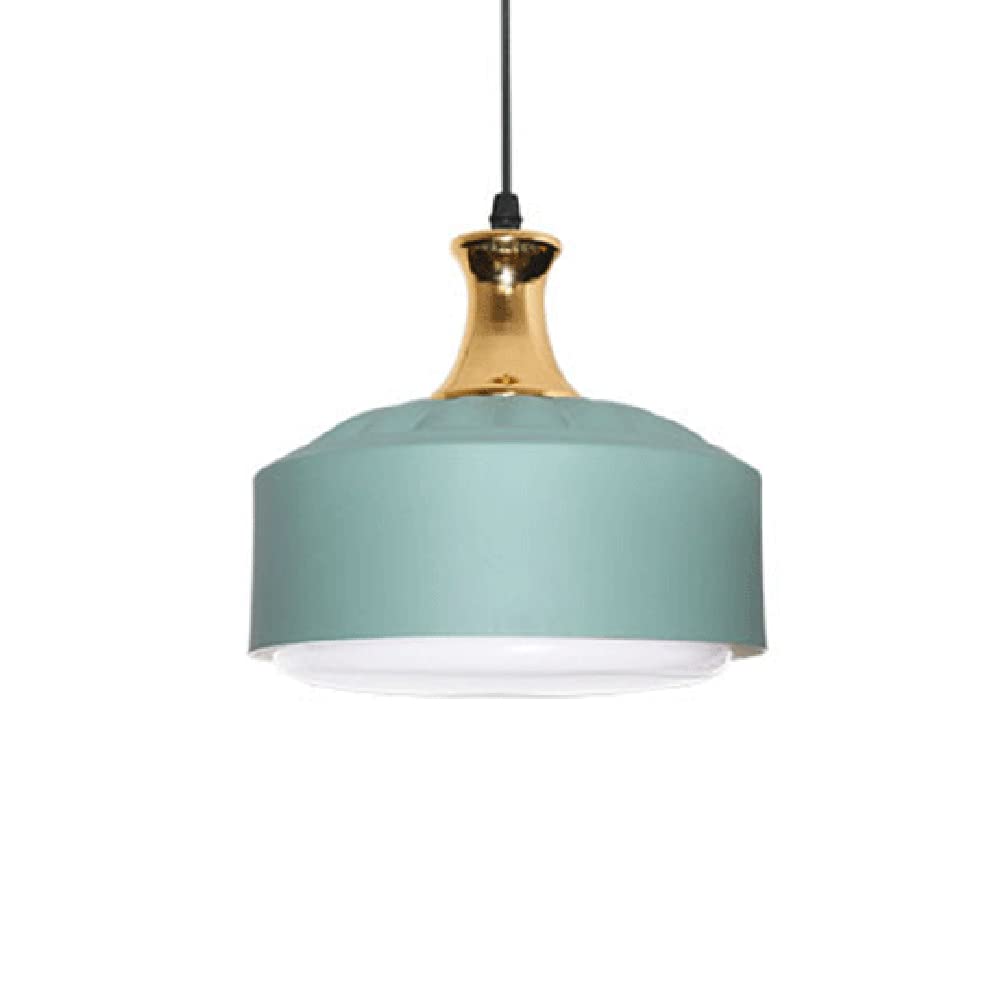 Lampes suspendues industrielles macaron en métal pour salon tendance