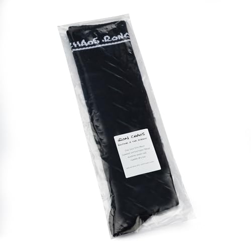 On Repeat Sports Iron Chaos - Knee-High Powerlifting Deadlift Socks - Weightlifting Compression with Shin Protection