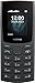 Nokia 105 2G Feature Phone with long-lasting battery, 12 hours of talk-time, wireless FM radio, large display, and tactile keyboard, Dual Sim - Charcoal