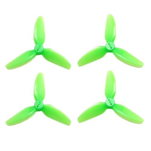 Hélice T3X3X3 de 3 palas para grabar vídeos fluidos en vuelos de proximidad con minidrones