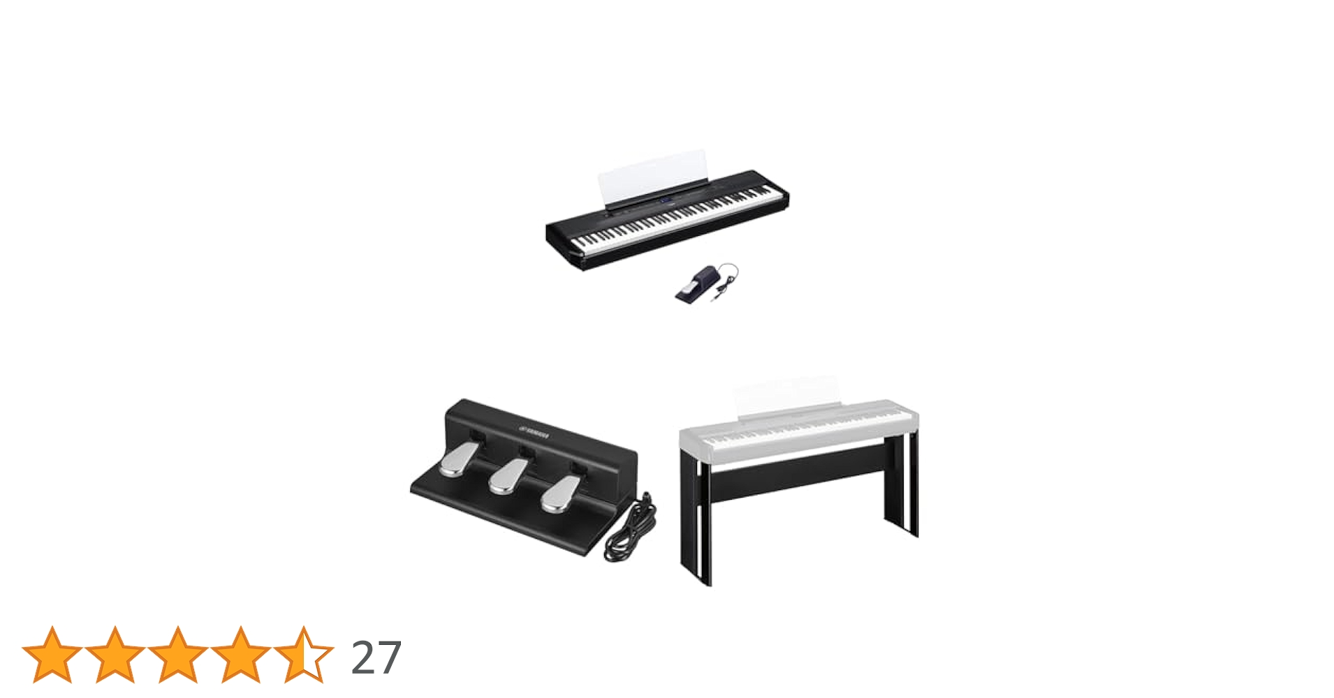 Amazon | 【セット買い】ヤマハ YAMAHA 電子ピアノ P-525B