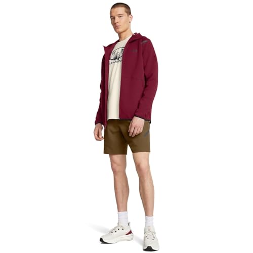Under Armour Unstoppable FLC FZ HD EU Taille Large, 0625 - Cardinal, XXL/3XL