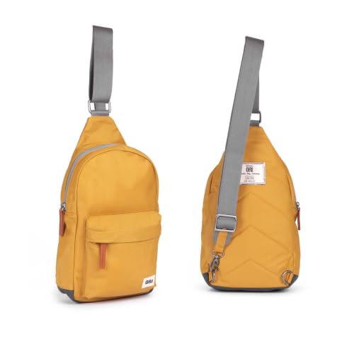 Image of ORI LONDON Crossbody Bag - Nylon Travel Sling Bag for Women & Men with Chunky Zippers - The Willesden