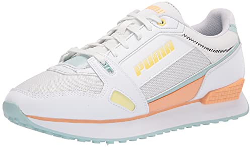 Image of PUMA Womens Mile Rider Sn WN's Sneakers Shoes - Pink