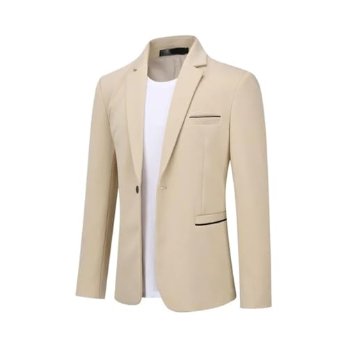 Men's Jacket Sporty Modern Stretch Blazer Men Slim Fit Leisure Jacket Business Blazer3