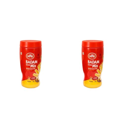 Image of MTR Badam Drink Mix Pet Jar 500g (Pack of 2)