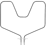 WB44X5082 Bake Element by PartsBroz - Compatible with GE Ranges - Replaces 3358, 8030, AH249466,...