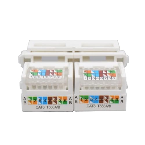 Adaptateur réseau 2 ports CAT6 RJ45 pour réparer câblage Ethernet