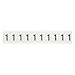 Brady 9713-1, 97039 97 Series Indoor/Outdoor Number and Letter, (Pack of 50 Cards)