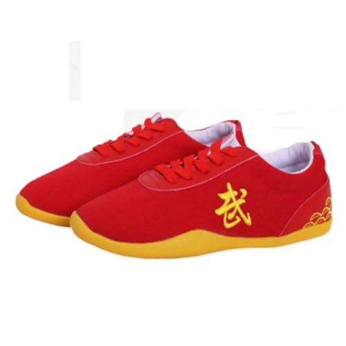 Kids Martial Arts Shoes Canvas Taekwondo Kung Fu Tai chi Footwear Martial Arts Exercises Training Shoes for Children Daily