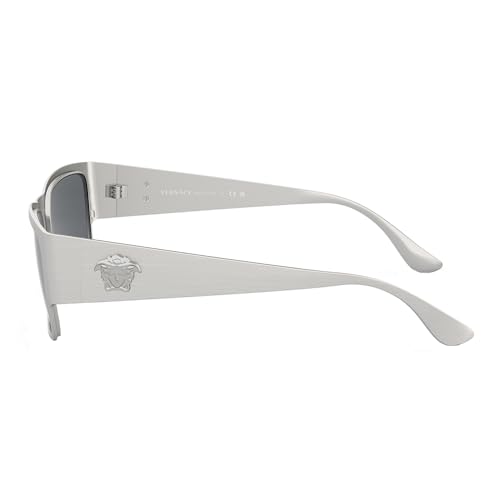 Image of Versace Man Sunglasses Black Frame, Dark Grey Lenses, 56MM