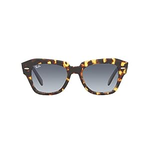 Ray-Ban 0rb2186-133286-49, Lunettes de Soleil Homme, Yellow Havana, 49