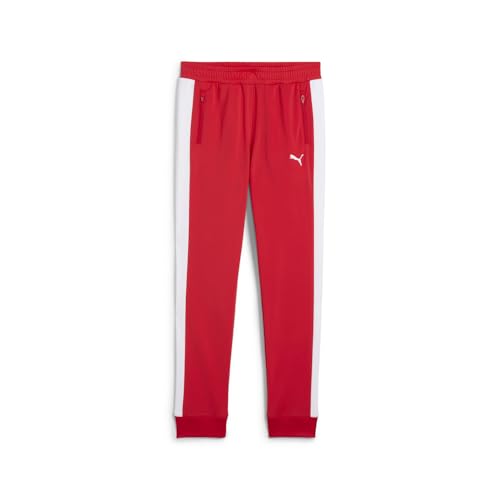 PUMA Kids Boys T7 Always On Medium Rise Pants Casual - Red - Size XL