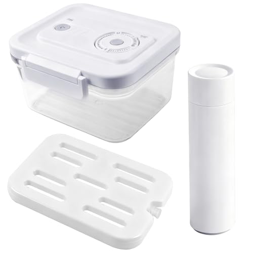SPAXLY Manual Vacuum Sealer Containers (1320ml)