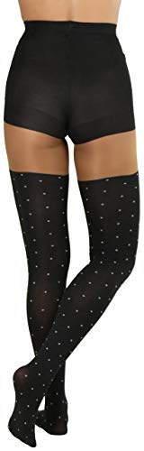 Image of ToBeInStyle Women's Cute Thigh High Printed Character Tights