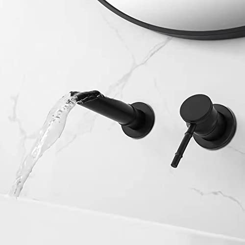 Robinet de lavabo à poignée unique encastré pour vasque moderne