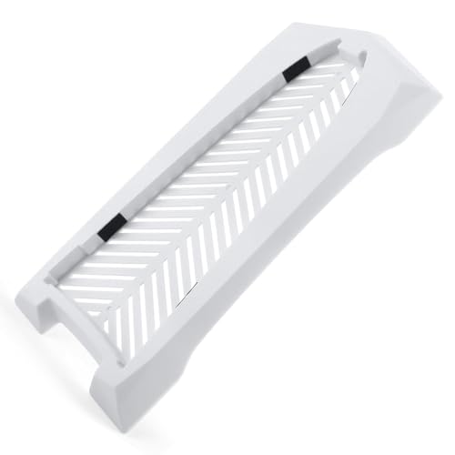 KlsyChry PS5 Slim Digital Edition Stand, soporte vertical para consola Playstation 5 Slim Digital Edition con rejillas de ventilación integradas y pies antideslizantes (blanco)