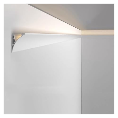 Profil de plinthe pour chambre à coucher et éclairage indirect LED