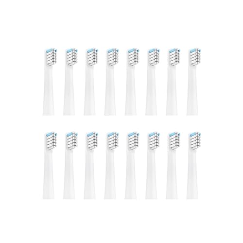 Realme N1 N2 RTX2103 SN301 �d�����u���V�����w�b�h�X�}�[�g�u���V�w�b�h�\�t�g�уm�Y���ƌ݊�������A4/8/16 ��(WHITE 16PCS)