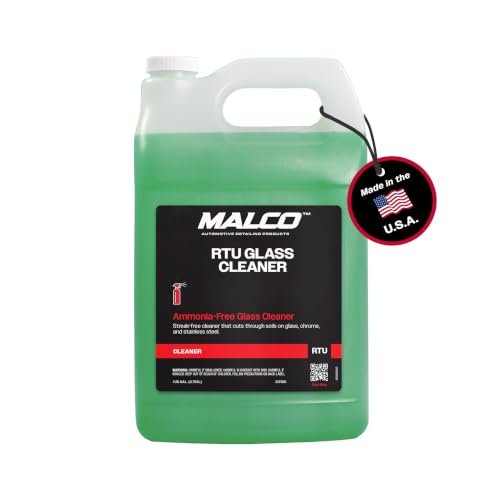 Malco Ready-To-Use Glass Cleaner, Ammonia-Free and Tint Safe...