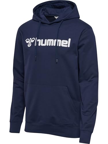 hummel GO 2.0 Logo Hoody blau, 3XL Unisex