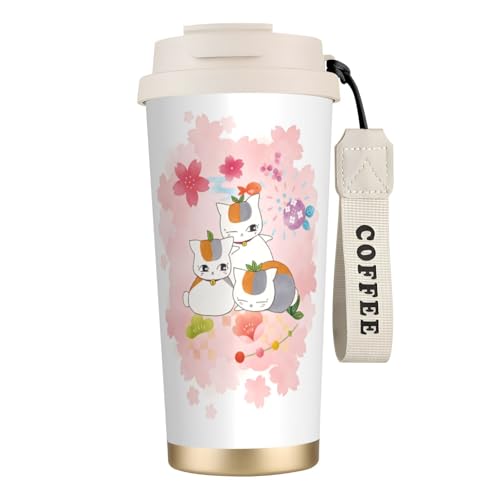 �^���u���[ �ĖڗF�l�� �j�����R�搶 �A�j�� 316�X�e�����X�� �R�[�q�[�J�b�v �W���X�g���[�t�� �ۉ� �ۗ� �^��f�M ��e�� ���� �����^�� �ԗp ���ڃh���b�v 2WAY �������ȒP �v���[���g 500ml (�z���C�g)