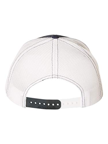 Image of Richardson 112P Patterned Snapback Trucker Hat - Custom Leather Patch Hat | No Minimals | Volume Tiered Pricing