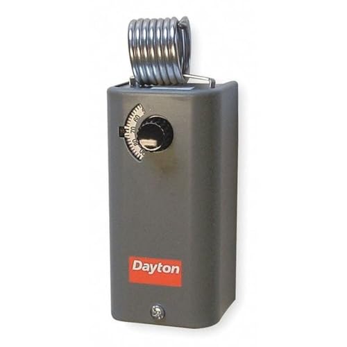 DAYTON 1UHH4 Thermostat 30-110F 120-277V-AC Temperature Controller D509362 by DAYTON - Used condition - US$77.39