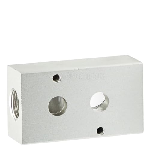 Électrovanne 4M210-08 montée en surface avec plaque de connexion
