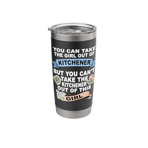 Girl from Kitchener Stainless Steel Insulated Tumbler