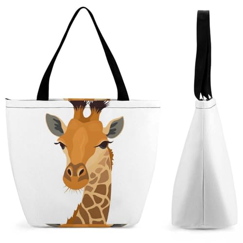 Sac de voyage girafe idéal pour vos weekends et sessions shopping