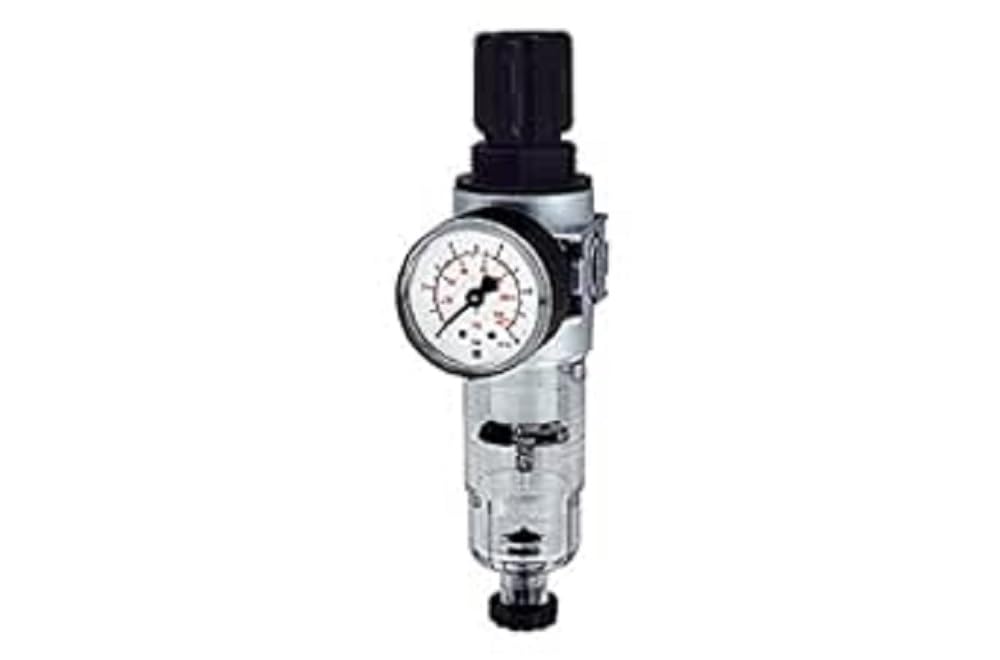 RIEGLER 100352-C 05-K 10-HA Filterregler »multifix-mini«, mit PC-Behälter, G 1/8, 0,5-10 bar, 1Stk