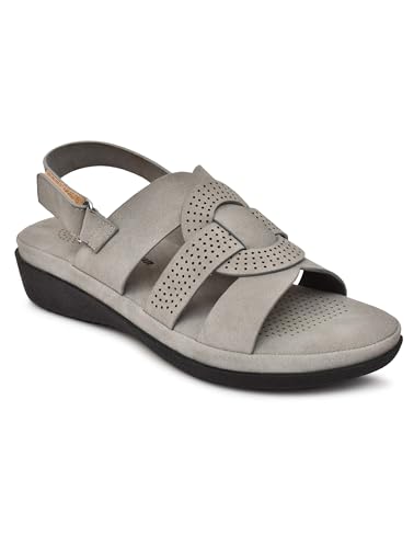 Image of Moshun Women's Criss Cross Matte Finish Flat Sandals | Comfortable Orthopedic Diabetic-Friendly Memory Foam Footbed | Anti-Skid TPR Sole Casual Slip-On Flats for Ladies Dailywear Comfort