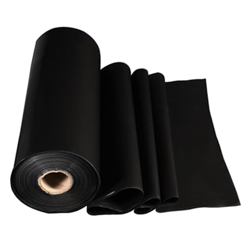 Bâche de bassin en PEHD 8x12m bâche de protection noire pour étang et pisciculture