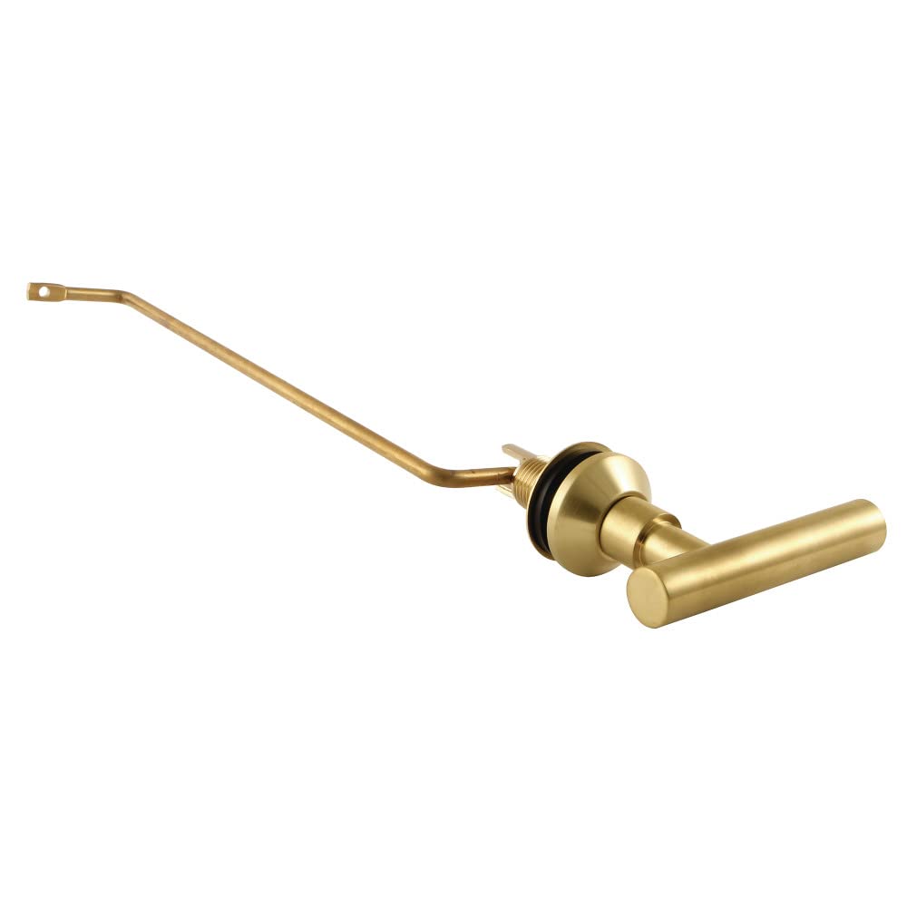 Kingston Brass KTCMLS7 Manhattan Yandan Montajlı Tuvalet Tankı Kolu, Fırçalanmış Pirinç