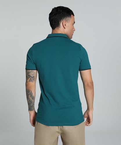 Image of Puma Men's Solid Slim Fit T-Shirt